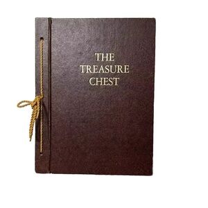 Vintage Inspirational Hardcover Book The Treasure Chest By Charles L Wallis 1965